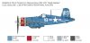 Italeri 1453 F4U-4 Corsair - Korean War 1/72
